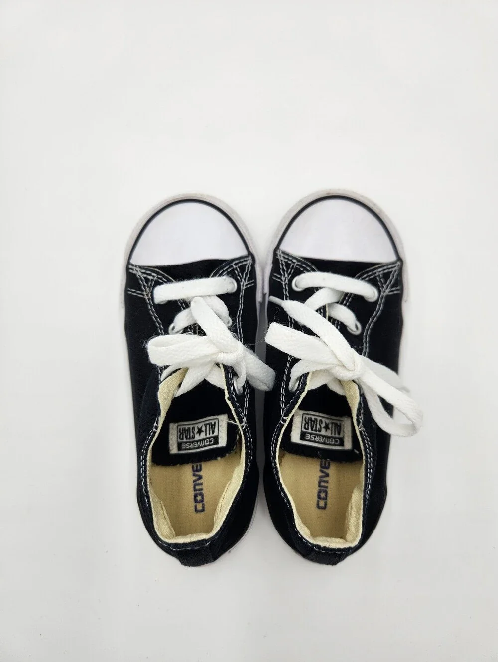 Converse Chuck Taylor All Star Sneakers Unisex Black Toddler Size 10